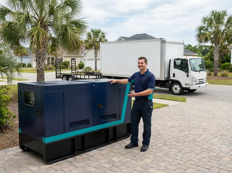 Commercial Generator Rental in Myrtle Beach, SC